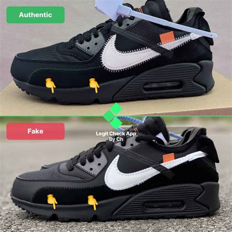 nike off white air max 90 black fake|off white air max 90s.